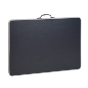 Table de camping pliante noir 80 x 60cm