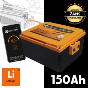 Batterie Lithium LIONTRON 12V 150Ah sous sige