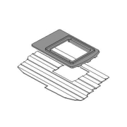 Cadre adaptateur toit PSA pour clim TRUMA AVENTA Compact