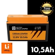 Batterie Lithium Ultimatron Lifepo4 Smart bms 12.8v 130ah sous siege de  camping car