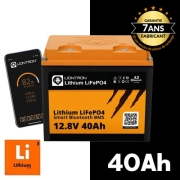 Batterie Lithium LIONTRON LX SMART BMS 12V 40Ah