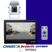 Camera de recul IDCAM 710WB + cran 7 pouces intgral