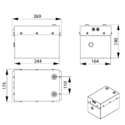 Batterie Lithium EFOY 12V 70Ah