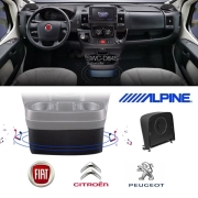 Subwoofer ALPINE SWC-D84DU pour X250 X290