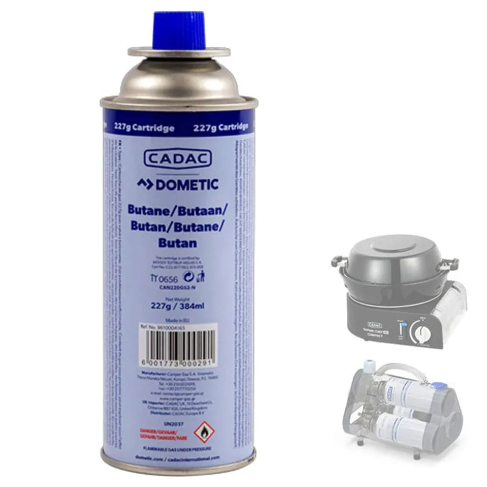 Cartouche de gaz Cadac 227g  baionnette