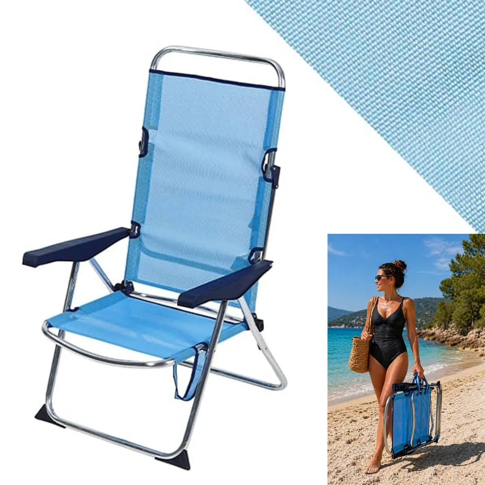 Fauteuil de plage alu confort TRIGANO