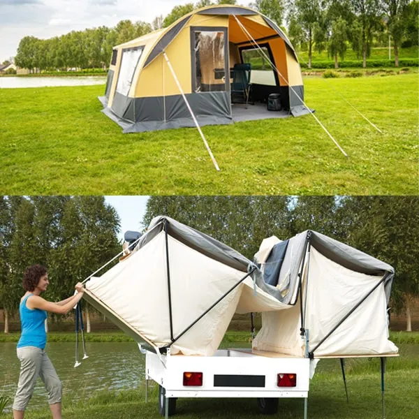 Caravane pliante CAMPLAIR Trigano essieu sans frein