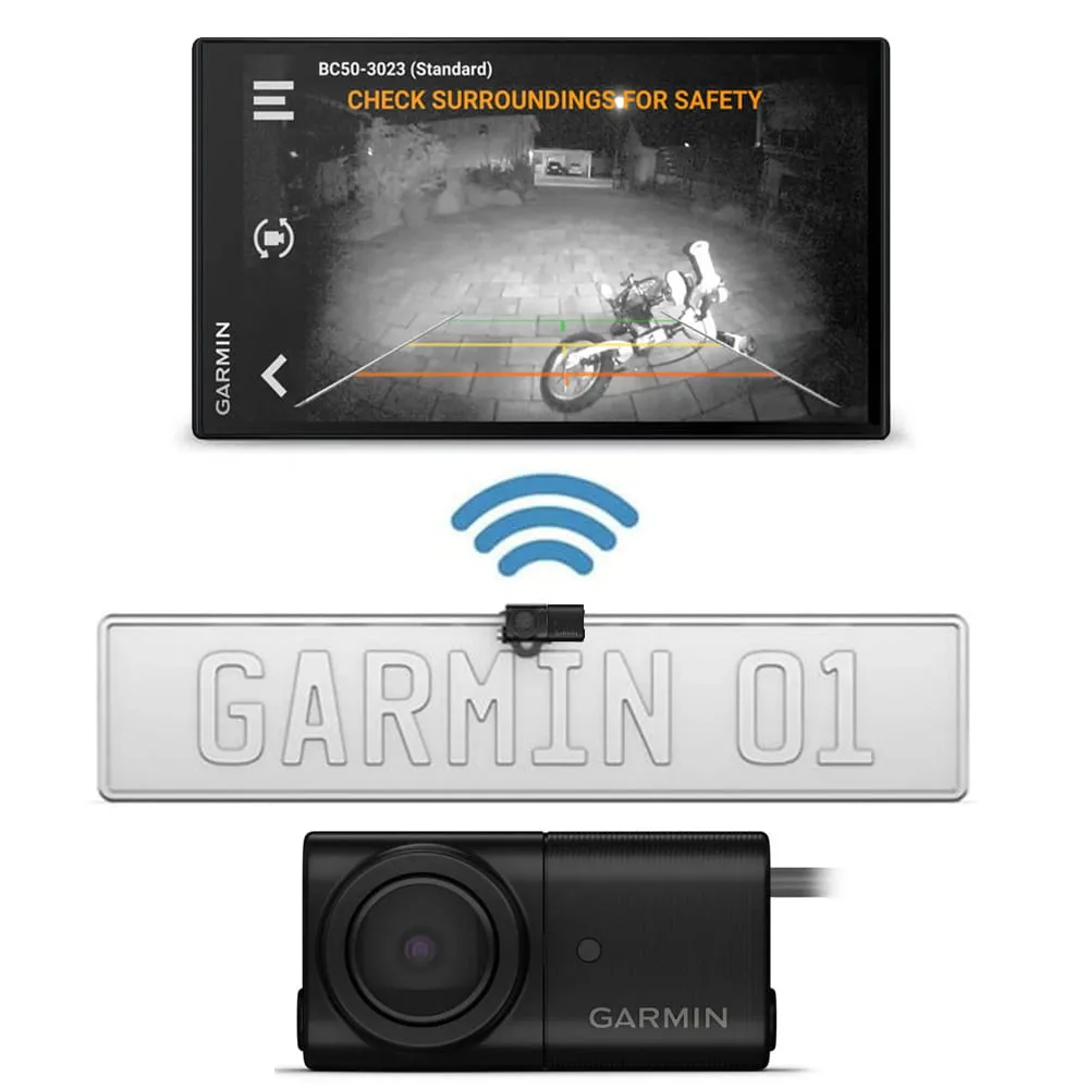 Cam�ra sans fil Garmin BC50 vision de nuit pour plaque