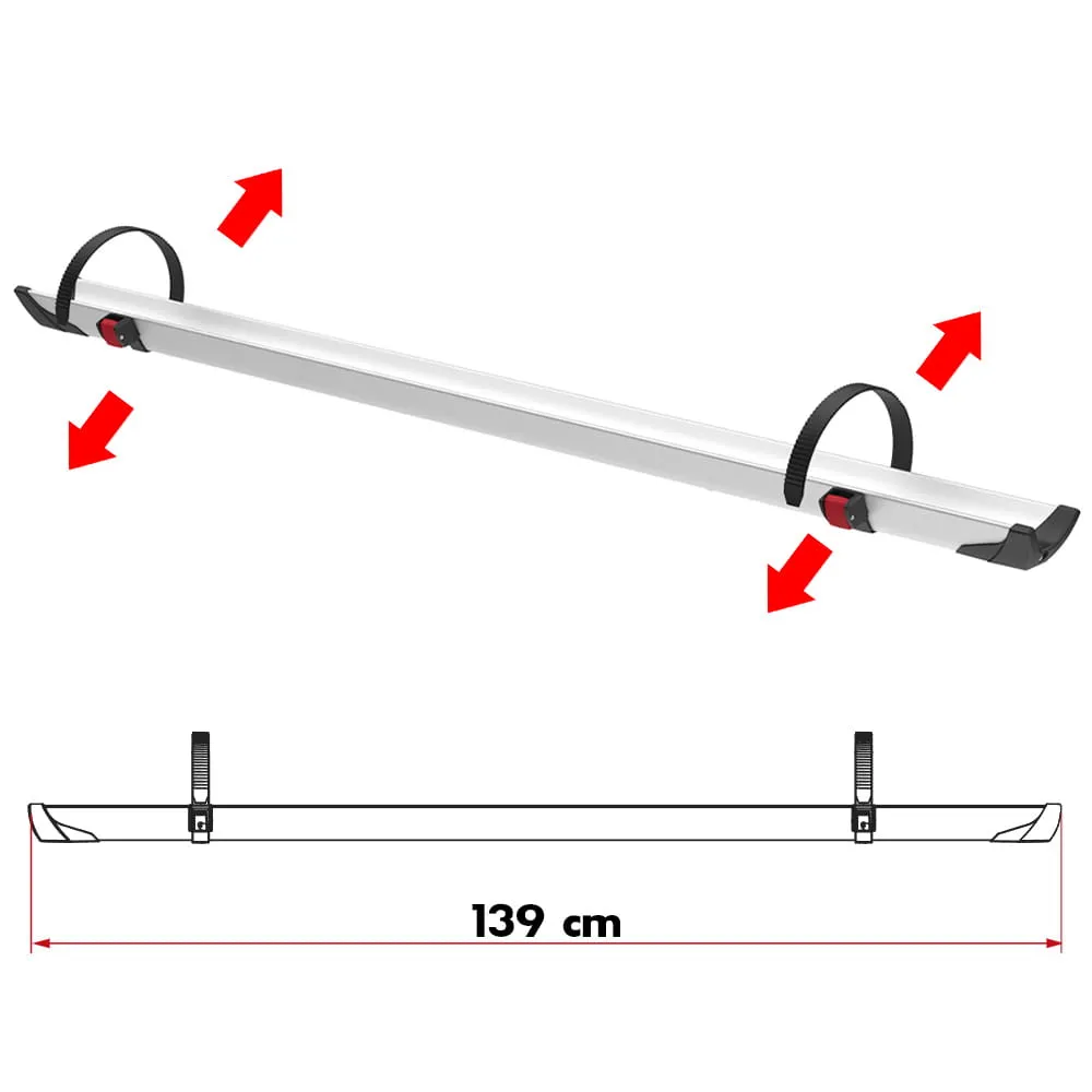 Rail PLUS XL FIAMMA 139 cm
