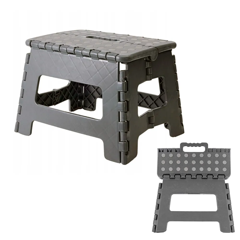 Marchepied pliant antidrapant 150 kg - Gris