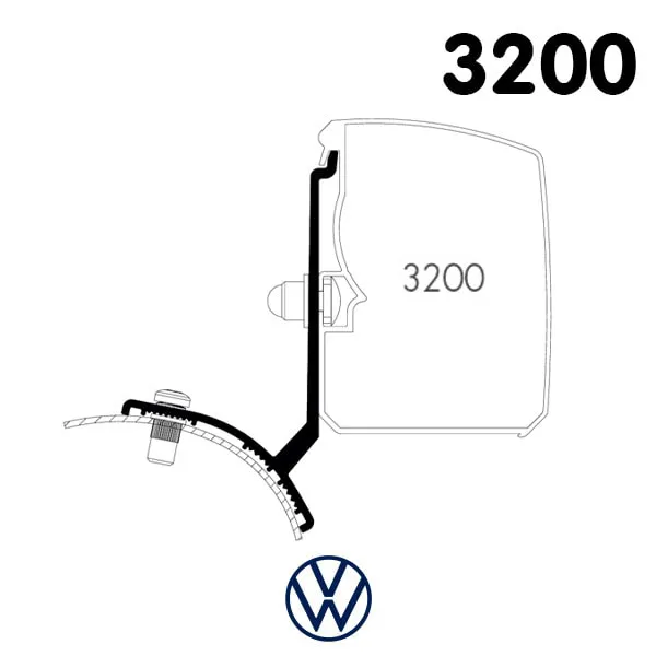 Adaptateur Store Thule 3200 VW T5 T6