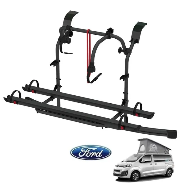 Porte-vlos FIAMMA Ford Custom Nugget / Nugget Plus Toit relevable Deep Black 
