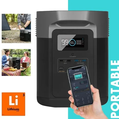 Station lectrique portable ECOFLOW DELTA 2 MAX 
