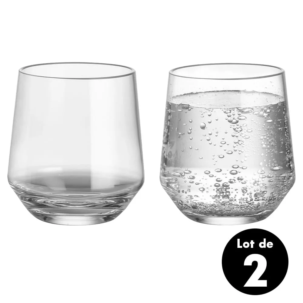 Lot de 2 verres � eau Riserva BRUNNER