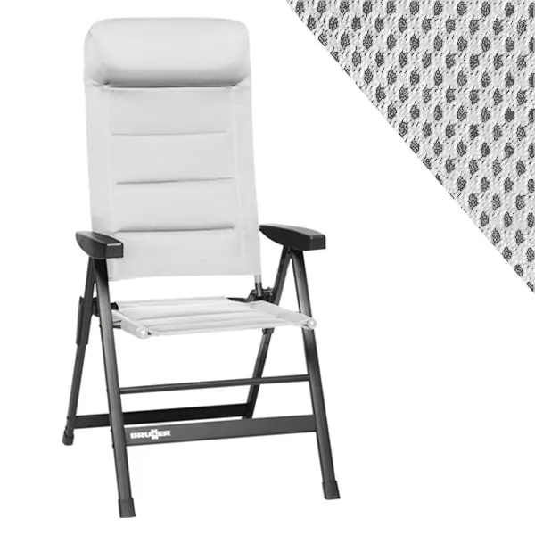 Fauteuil matelass� Skye 3D Gris BRUNNER