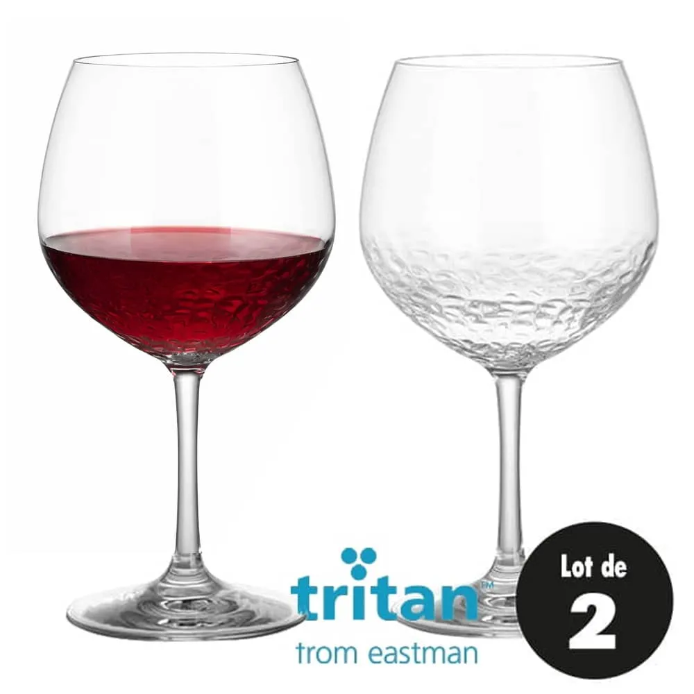 Lot de 2 verres � vin Tritan 58 cl