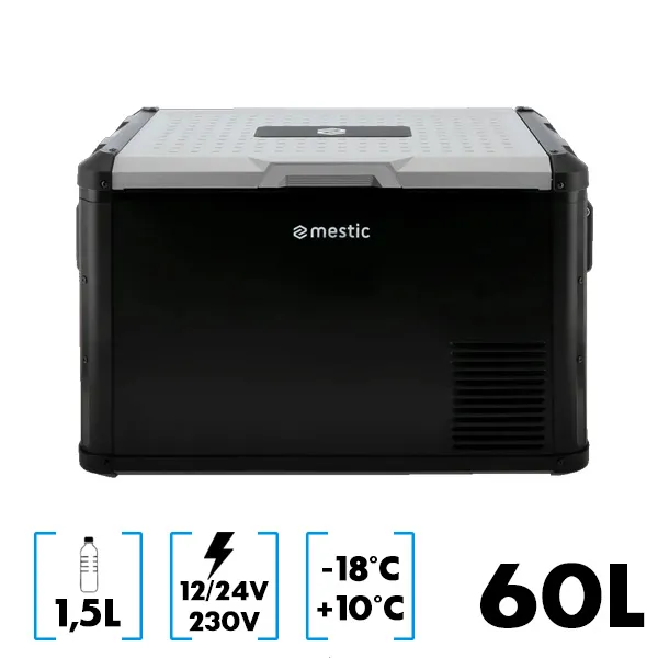 Glacire 60L  compression 12/24V et 230V MESTIC MCCP-60 AC/DC