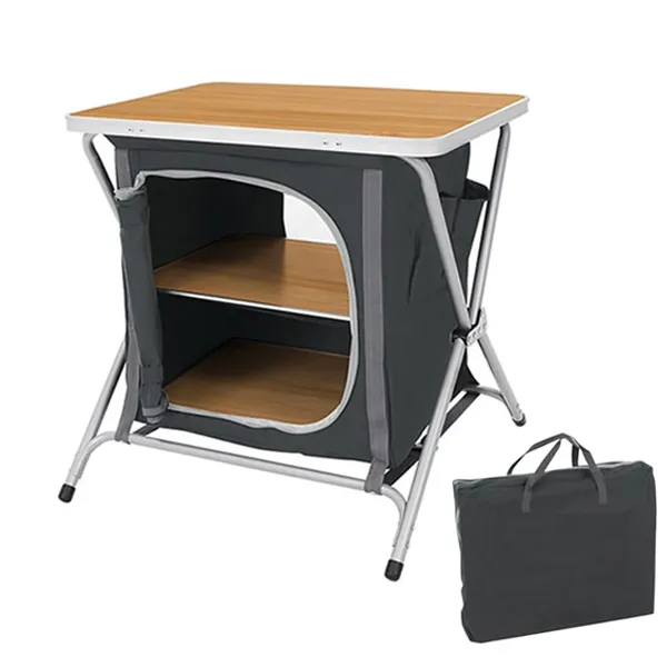 Meuble de camping avec 2 tagres REDCLIFFS