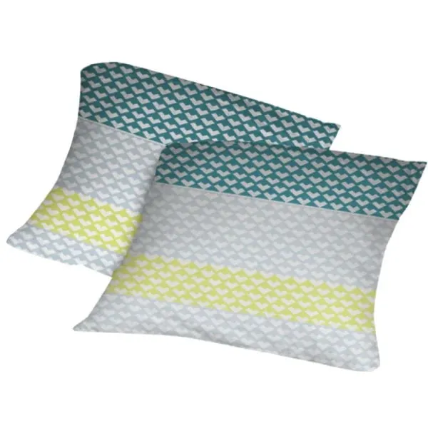 Lot de 2 taies d'oreiller JANVIK