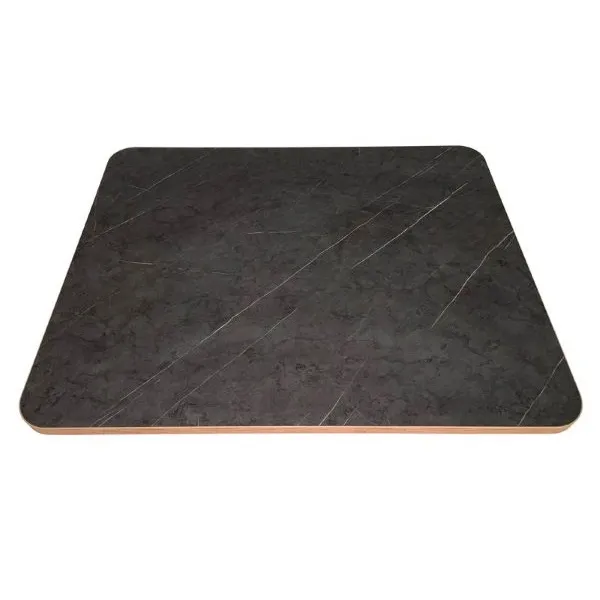 Plateau de table lger aspect marbre