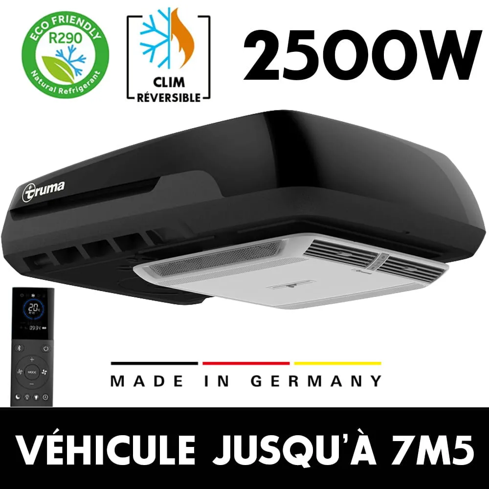 Climatiseur TRUMA AVENTA 2 Comfort Noir 2500W + diffuseur d'air