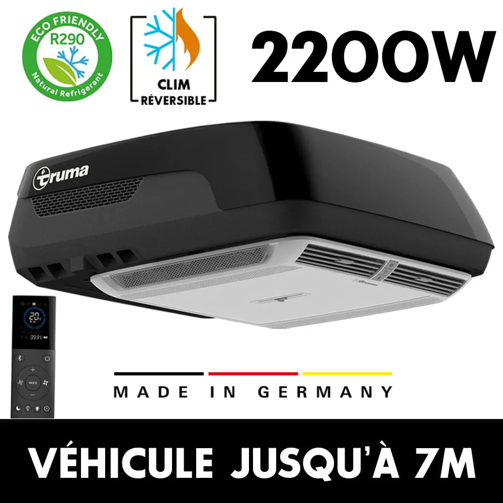 Climatiseur TRUMA AVENTA 2 Compact Plus Noir 2200W et diffuseur d'air