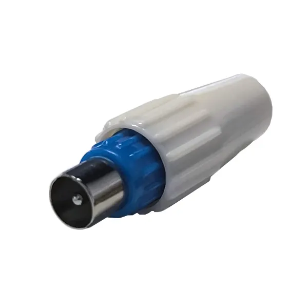Fiche coaxiale mle 9,52 mm