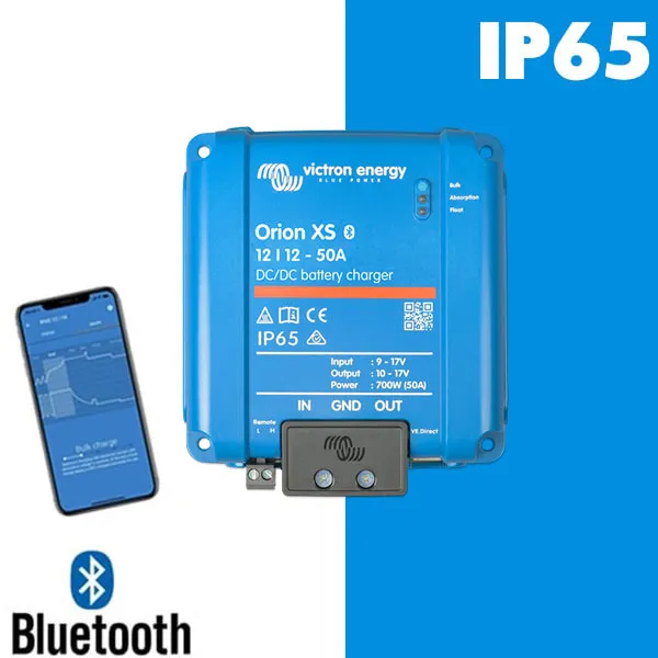 Chargeur de batterie Orion XS IP65 Victron de 12A  50A