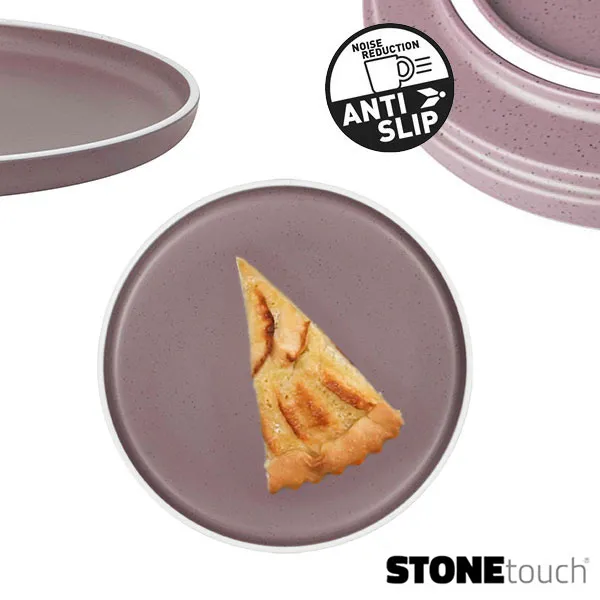 Assiette  dessert Mlamine 20cm DOLOMIT Rose