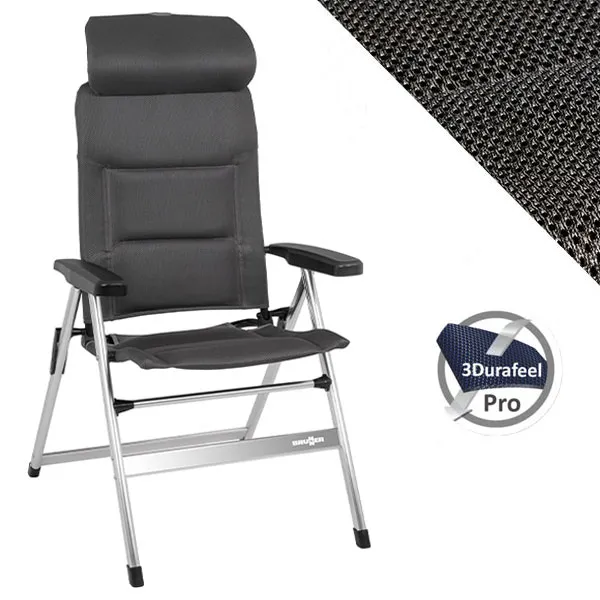 Fauteuil inclinable alu Aravel H2L BRUNNER