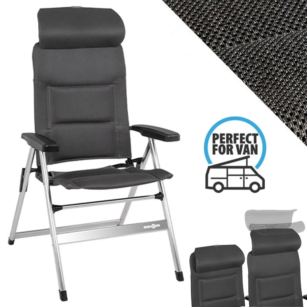 Fauteuil inclinable alu Aravel H2L BRUNNER