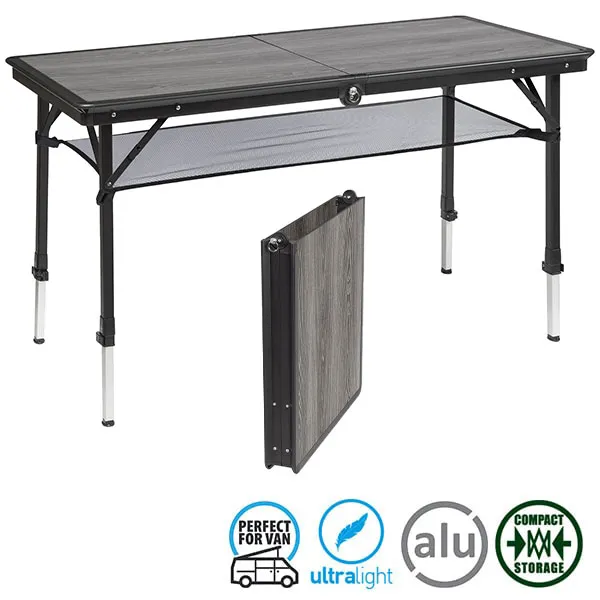 Table ultra lgre DINEMIC ELUTOP Brunner 126x70cm
