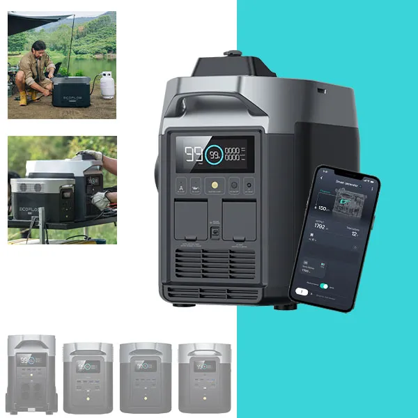 Gnrateur bi-carburant ECOFLOW SMART GENERATOR DUAL FUEL
