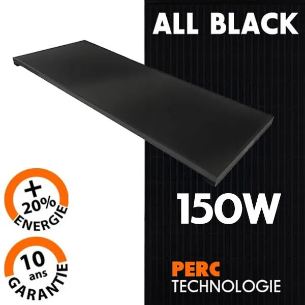Panneau Solaire 150W All Black ANTARION