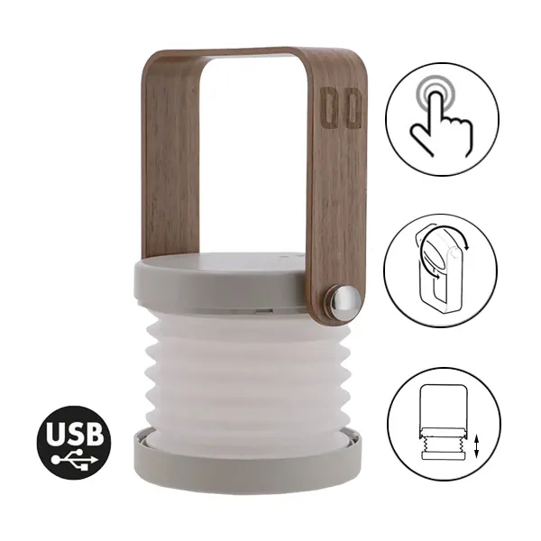 Lampe lanterne rechargeable USB Njord TRAVELLIFE