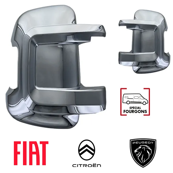 Coques rtros Chrome HTD Fourgon Ducato de 2006  2024