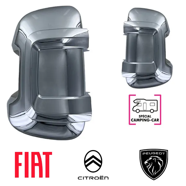 Coques rtros Chrome HTD Camping-Car Ducato de 2006  2024