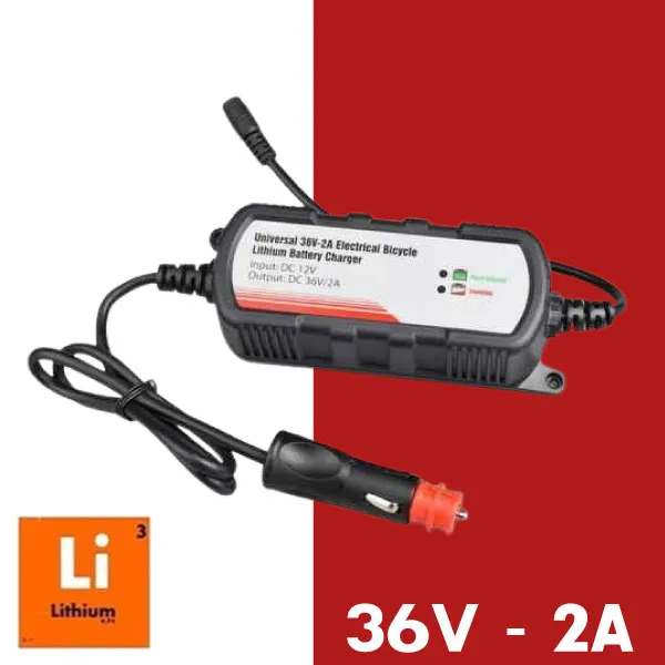 Chargeur universel de batterie de vlo lectrique EZA 36V-2A 