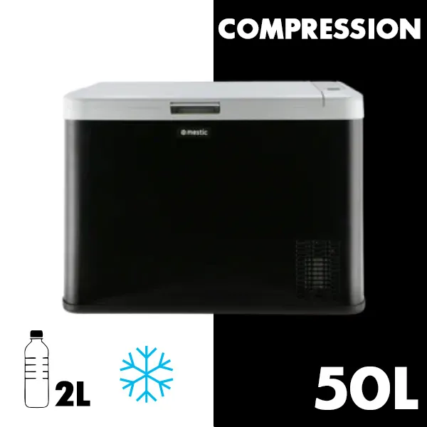Glacire 50L  compression 12/24V et 230V MESTIC MCC-50 AC/DC
