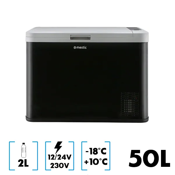 Glacire 50L  compression 12/24V et 230V MESTIC MCC-50 AC/DC