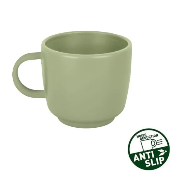 Tasse Melamine DOLOMIT Verte anti-drapant