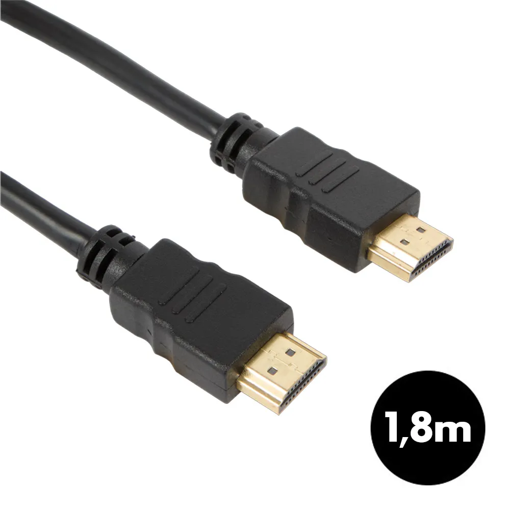 Cble HDMI 4K UHD Ethernet 1m80