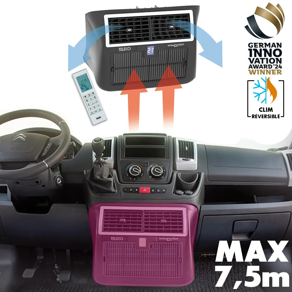 Climatiseur Chauffage TELECO Ultra Comfort 8000
