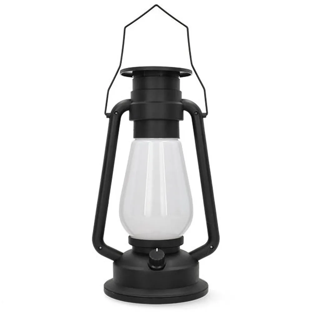 Lanterne solaire LED - noire