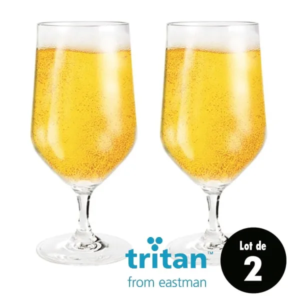 Verres � bi�re Tritan Tulip 46 cl Reconditionn�s