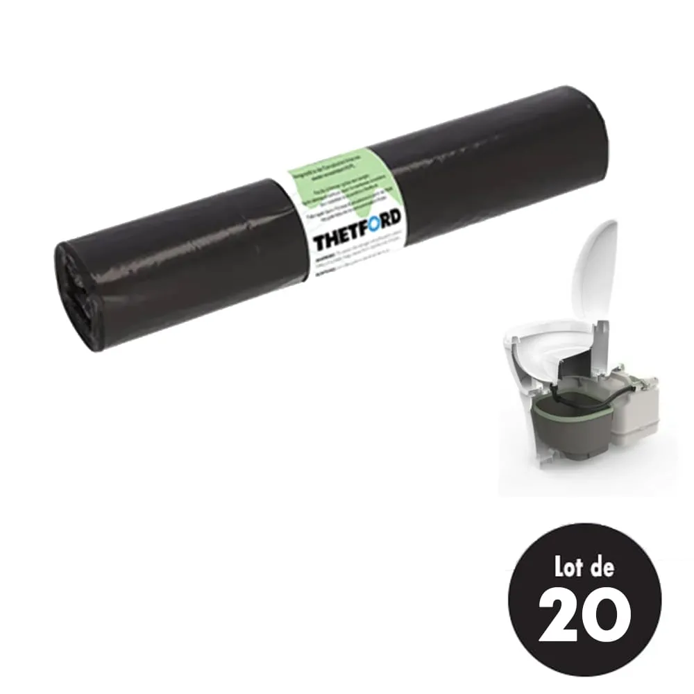 Sacs  dchets THEFORD pour toilettes  sparation