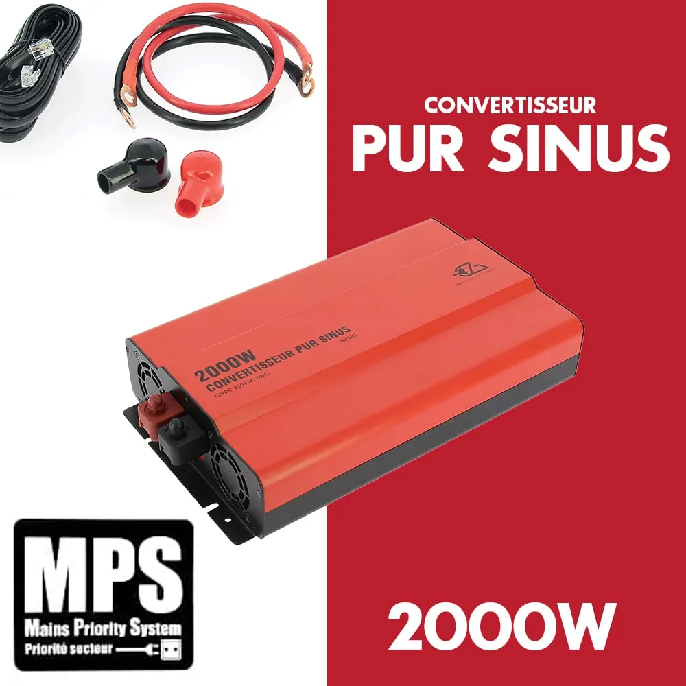 Convertisseur EZA Pur Sinus 2000W