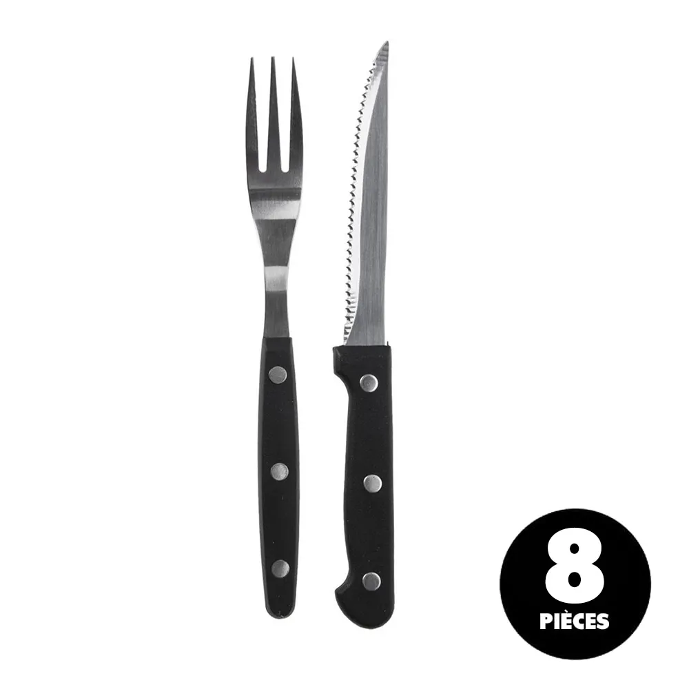 Set de couverts  steak 8 pices