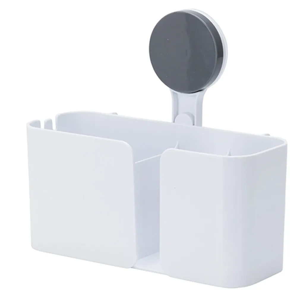 Rangement de douche  ventouse - 3 compartiments