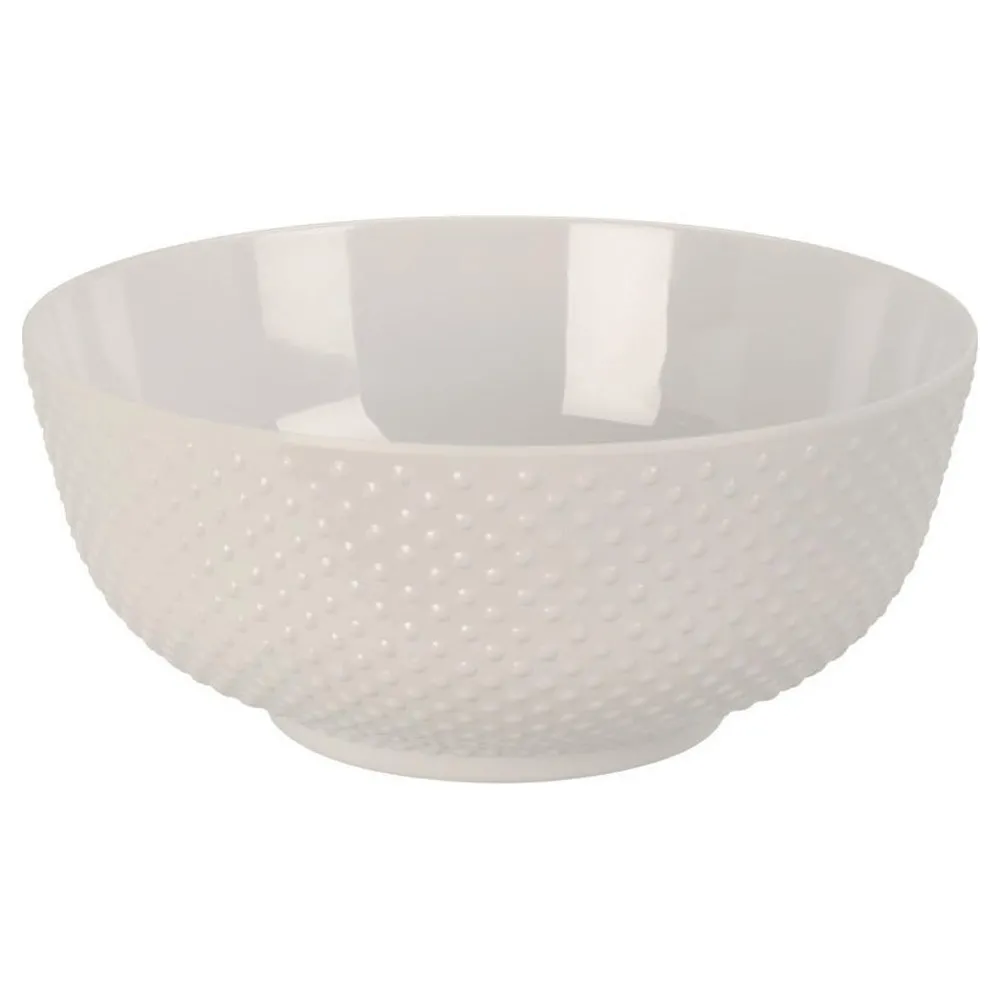 Bol en mlamine blanc  points 